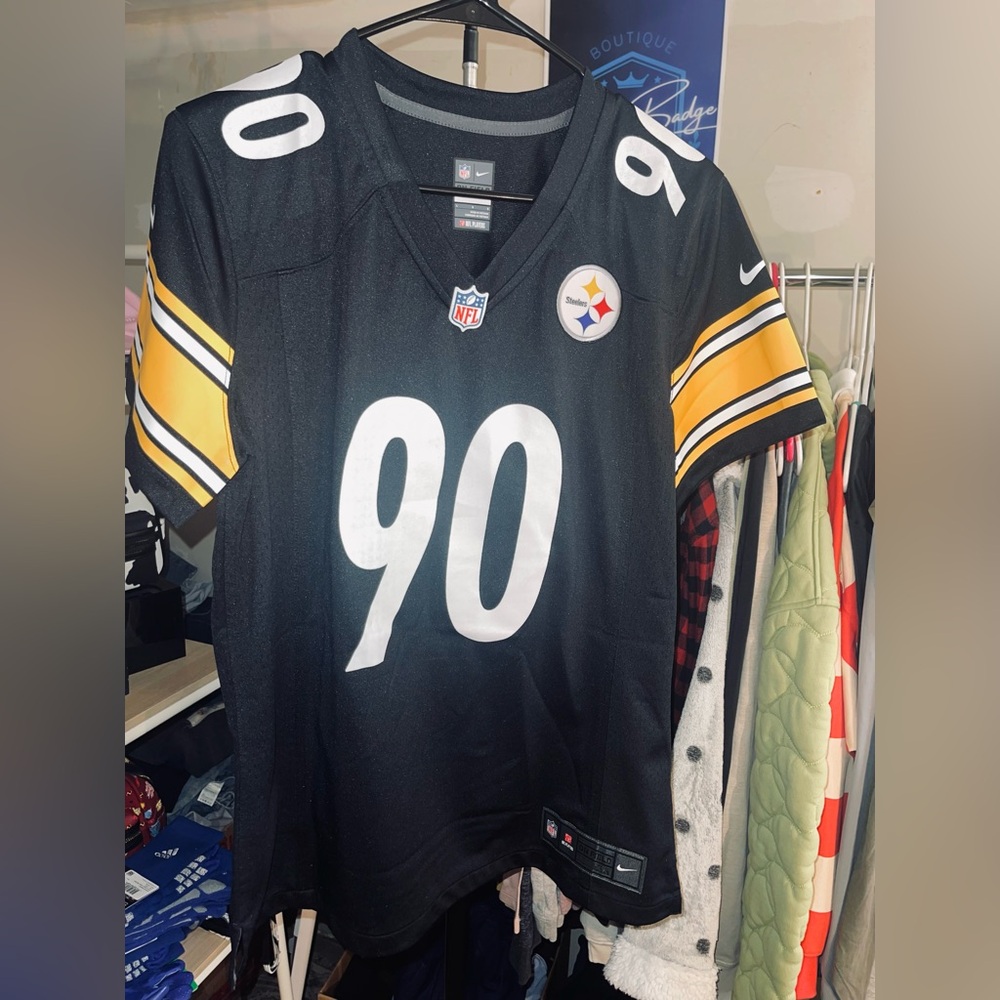Nike Black and Yellow Women's Jersey